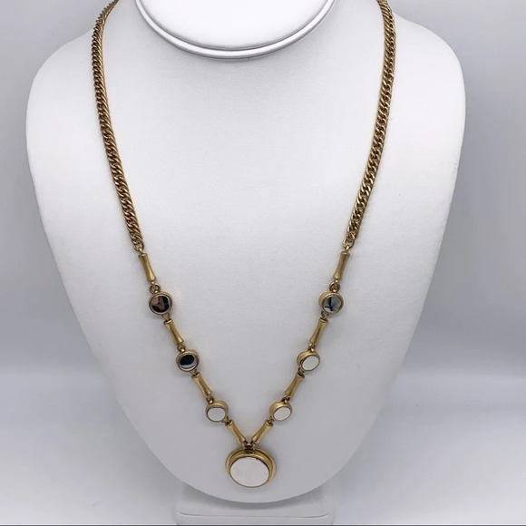J. Crew Jewelry - J. Crew Gold & Silver Discs Necklace